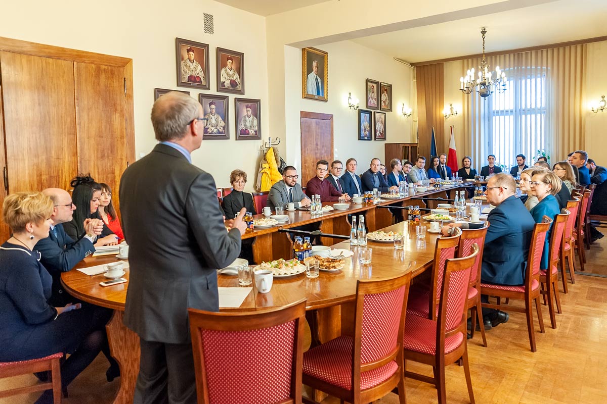  spotkanie z samorządem studentów umedwroc