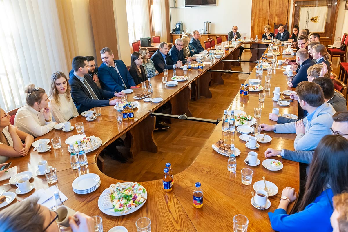  spotkanie z samorządem studentów umedwroc