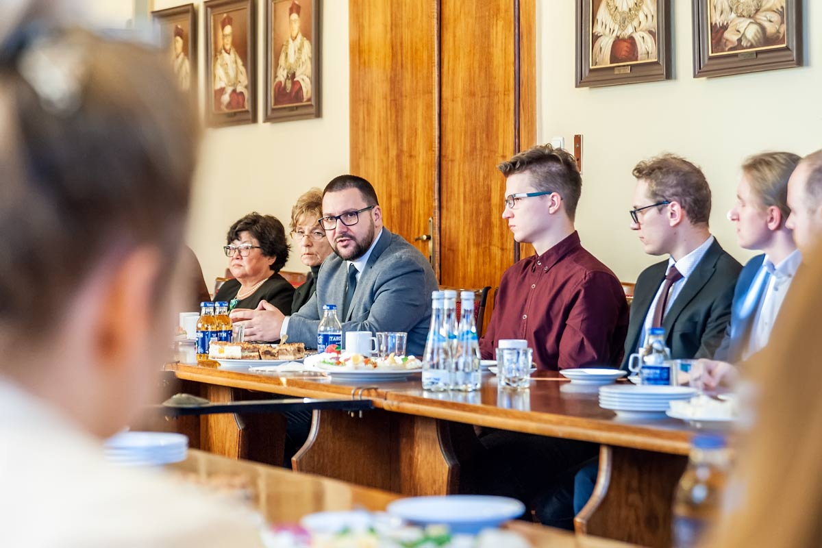  spotkanie z samorządem studentów umedwroc
