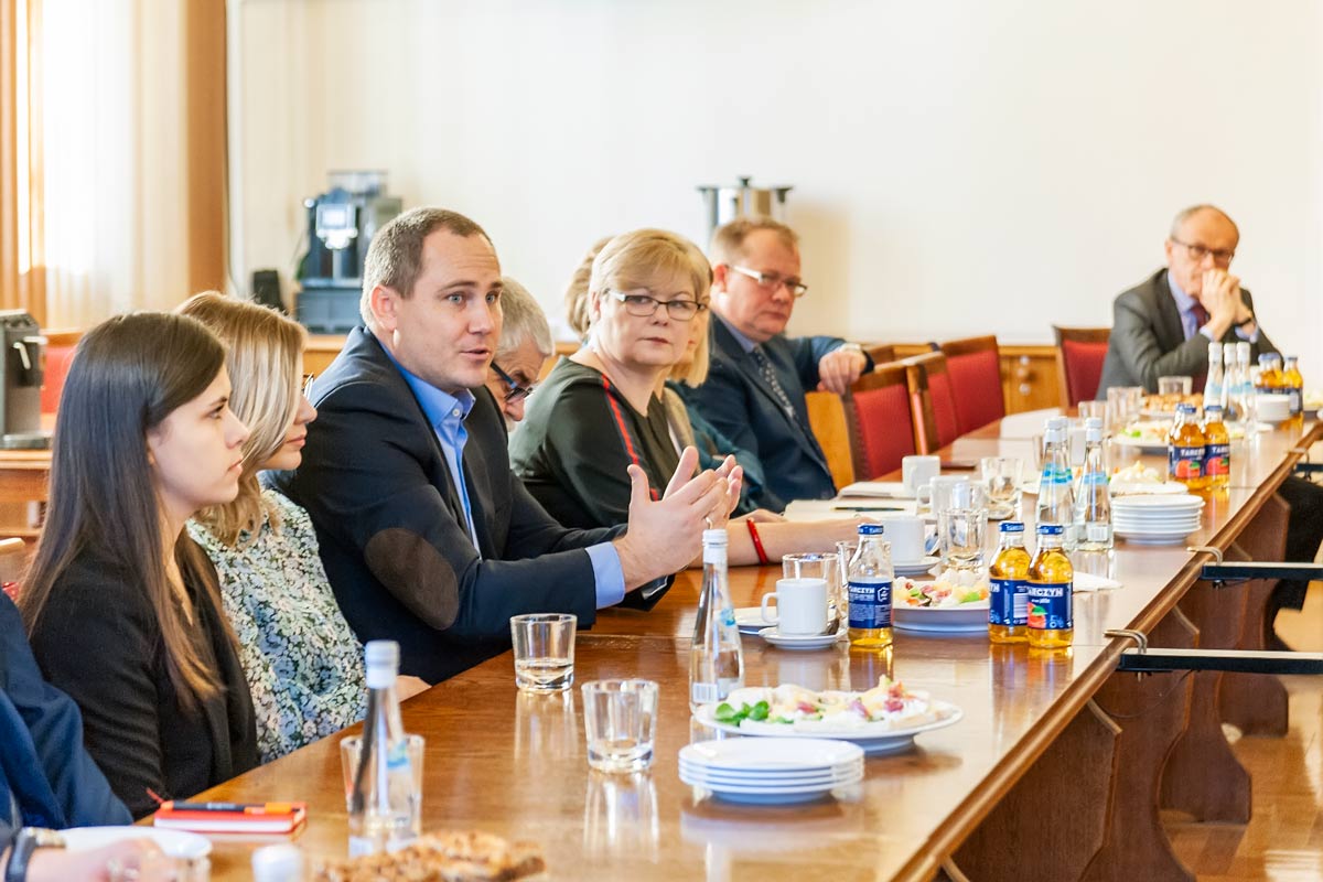  spotkanie z samorządem studentów umedwroc